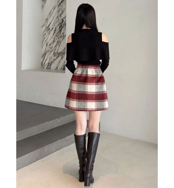 MERCURYDUO「ストレッチロングブーツ」|ロングブーツ|