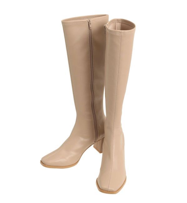 MERCURYDUO「ストレッチロングブーツ」|ロングブーツ|