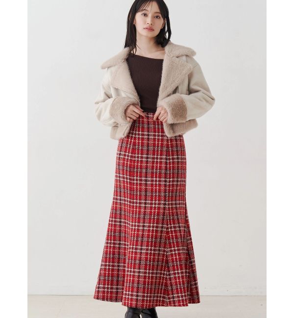 MERCURYDUO「フェイクムートンボンバージャケット」|その他|