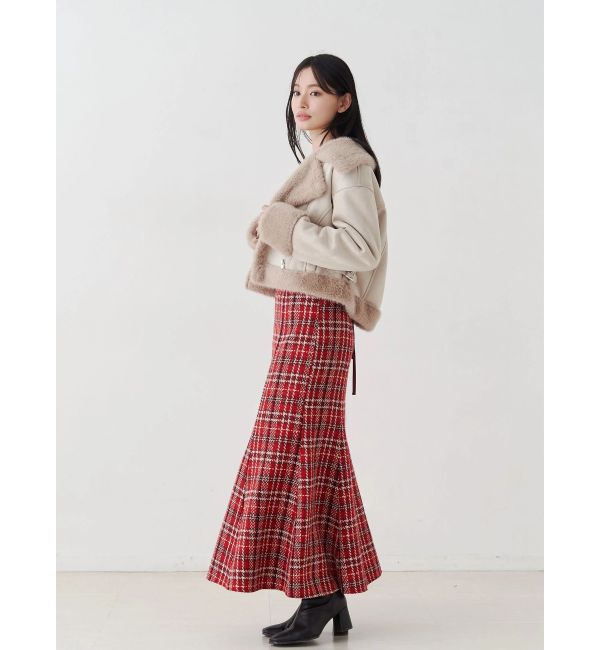 MERCURYDUO「フェイクムートンボンバージャケット」|その他|