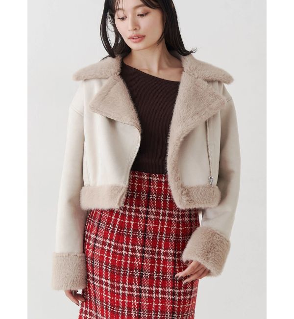 MERCURYDUO「フェイクムートンボンバージャケット」|その他|