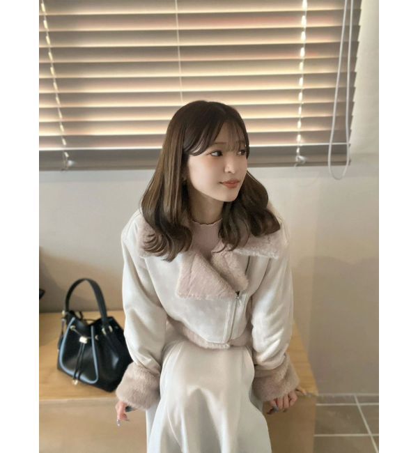 MERCURYDUO「フェイクムートンボンバージャケット」|その他|