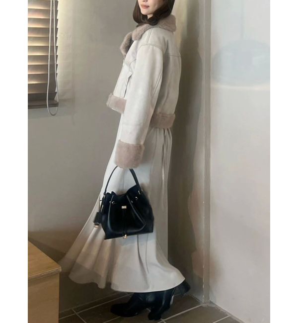 MERCURYDUO「フェイクムートンボンバージャケット」|その他|