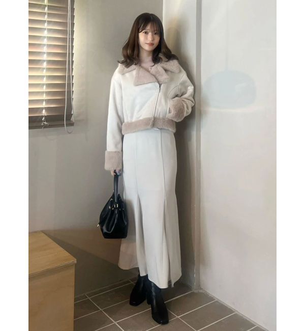 MERCURYDUO「フェイクムートンボンバージャケット」|その他|