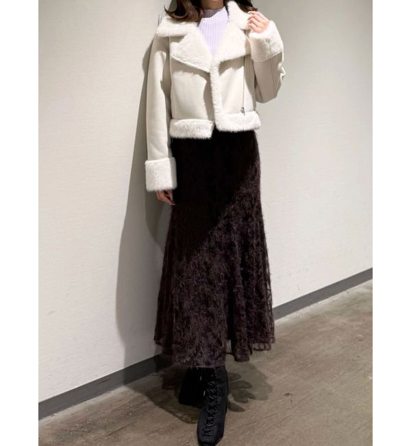 MERCURYDUO「フェイクムートンボンバージャケット」|その他|