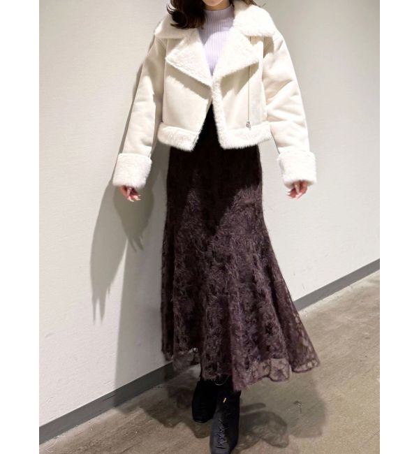 MERCURYDUO「フェイクムートンボンバージャケット」|その他|