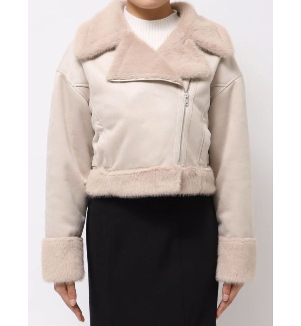 MERCURYDUO「フェイクムートンボンバージャケット」|その他|