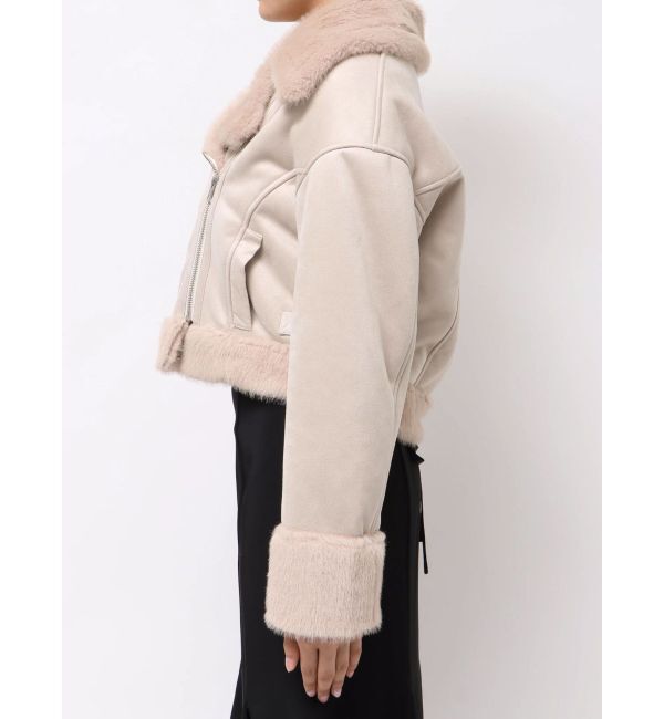 MERCURYDUO「フェイクムートンボンバージャケット」|その他|