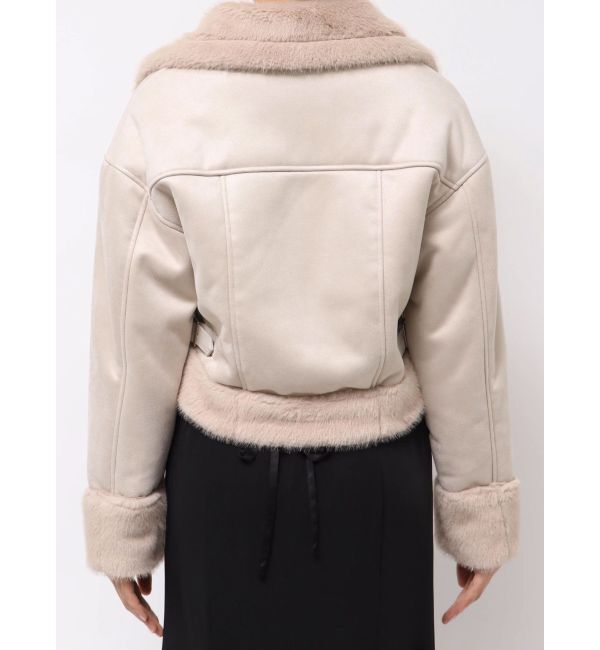 MERCURYDUO「フェイクムートンボンバージャケット」|その他|