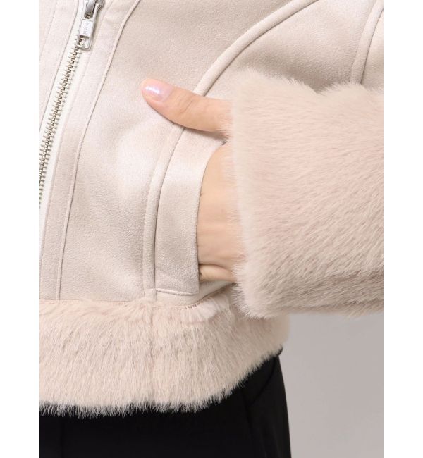 MERCURYDUO「フェイクムートンボンバージャケット」|その他|