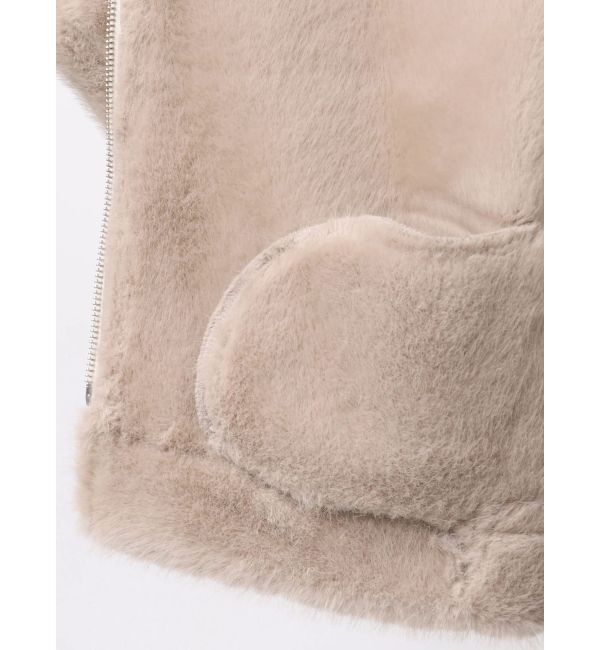 MERCURYDUO「フェイクムートンボンバージャケット」|その他|