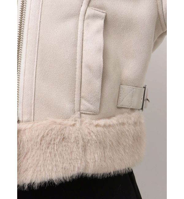 MERCURYDUO「フェイクムートンボンバージャケット」|その他|