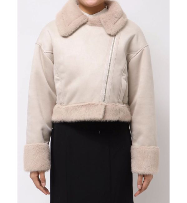 MERCURYDUO「フェイクムートンボンバージャケット」|その他|