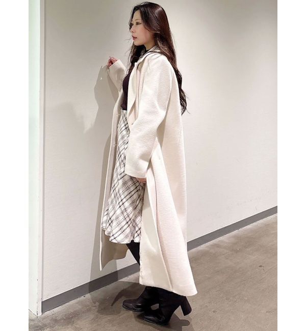 MERCURYDUO「オリジナルロービングチェックニーレングススカート」|スカート|