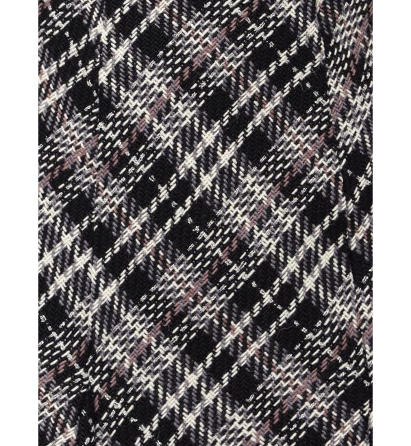 MERCURYDUO「オリジナルロービングチェックニーレングススカート」|スカート|