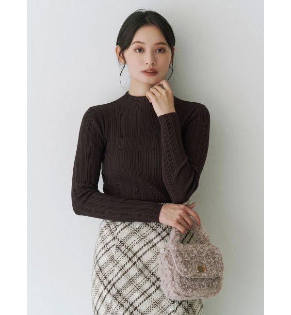 MERCURYDUO「オリジナルロービングチェックニーレングススカート」|スカート|