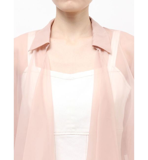 MERCURYDUO「ドレープシアーシャツ」|シャツ・ブラウス|