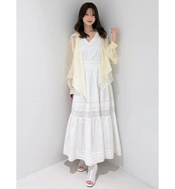 MERCURYDUO「ドレープシアーシャツ」|シャツ・ブラウス|