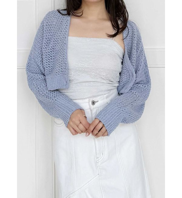 MERCURYDUO「【MERCURYDUO&times;AMPHI】カップ付きレースベアトップ」|Tシャツ・カットソー|