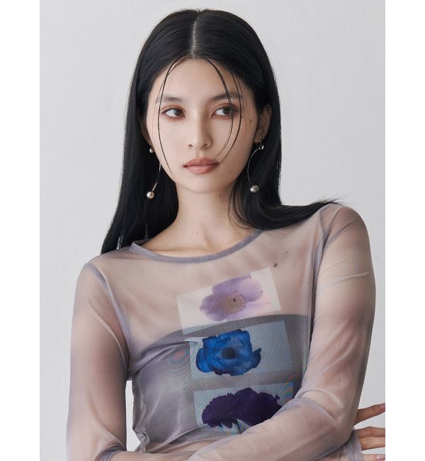 MURUA「ハングボールキャッチピアス」|ピアス|