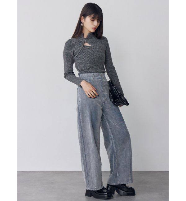 MURUA「スクエアソールベルトローファー」|ローファー|