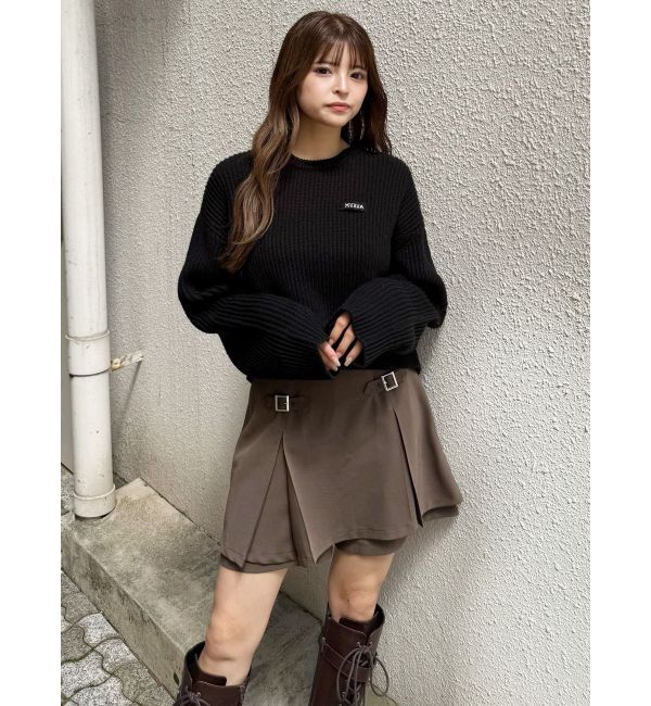 MURUA「デザインミニスカショートパンツ」|その他|