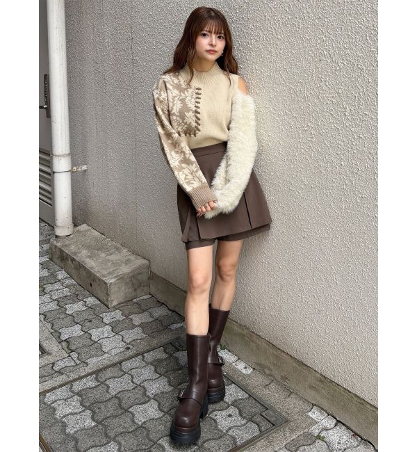 MURUA「ベルトサイドゴアブーツ」|ショートブーツ|