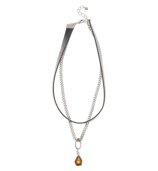 MURUA「ダブルチョーカー」|ネックレス|シルバー