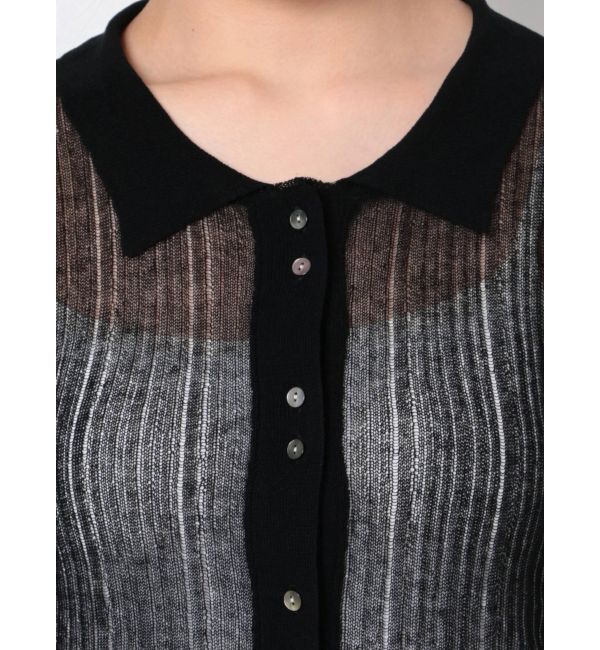 Ungrid「フレアスリーブシアーニットカーディガン」|カーディガン|