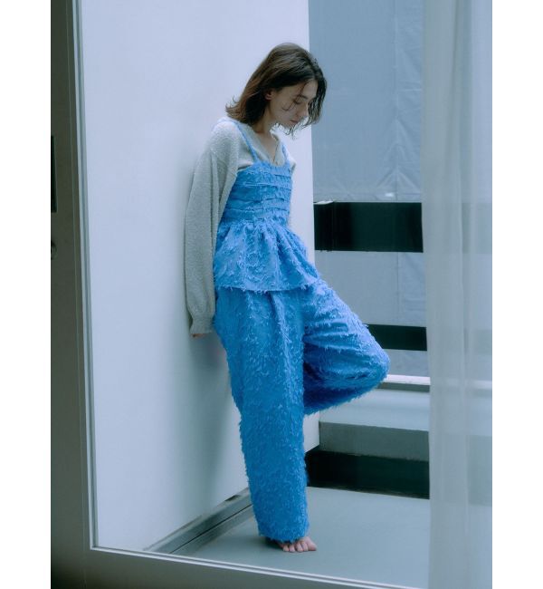 Ungrid「タックデザインジャカードキャミ」|キャミソール|