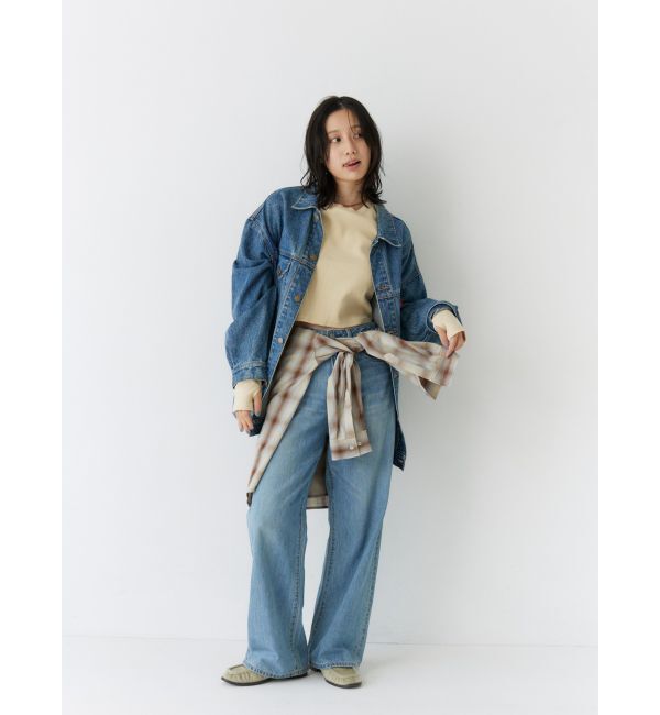 Ungrid「ビッグルーズチェックシャツ」|シャツ・ブラウス|