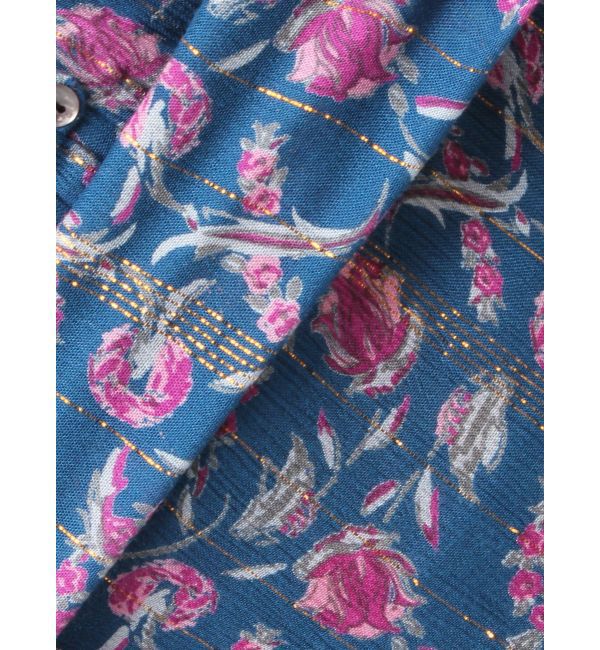 Ungrid「エスニックフラワーボリュームワンピース」|ワンピース|