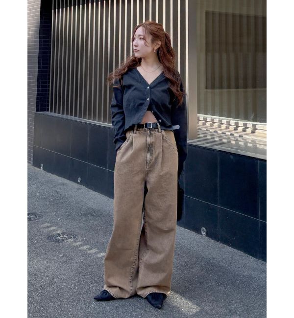 Ungrid「リボンデザインニットカーディガン」|カーディガン|