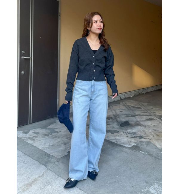 Ungrid「リボンデザインニットカーディガン」|カーディガン|