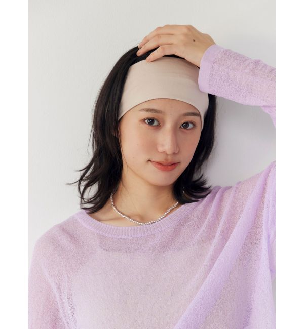 Ungrid「ベーシックワイドヘアバンド」|ヘアバンド|