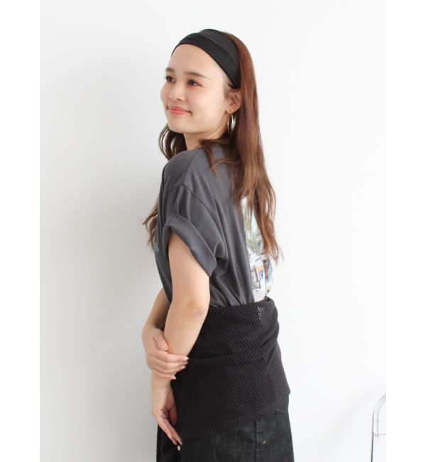 Ungrid「バックフォトプリントTee」|Tシャツ・カットソー|