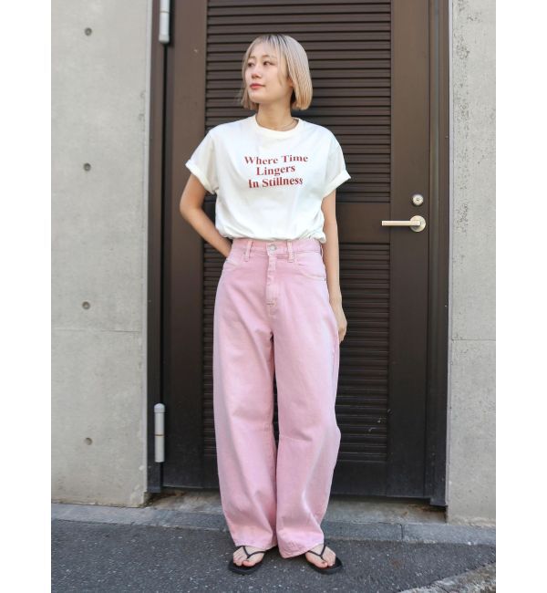 Ungrid「バックフォトプリントTee」|Tシャツ・カットソー|