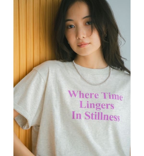 Ungrid「バックフォトプリントTee」|Tシャツ・カットソー|