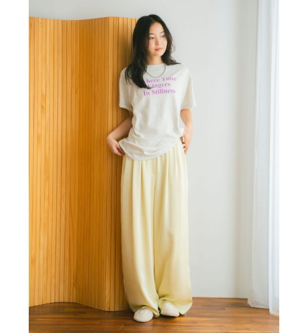 Ungrid「バックフォトプリントTee」|Tシャツ・カットソー|