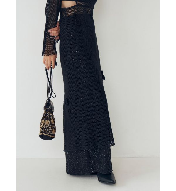 Ungrid「ビーズミニバッグ」|ハンドバッグ|