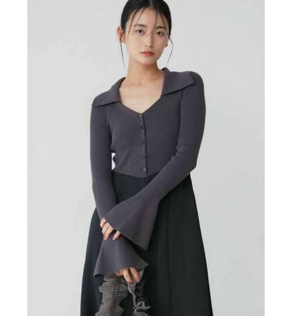 LAGUNAMOON「カラーニットドッキングナローワンピース」|ワンピース|