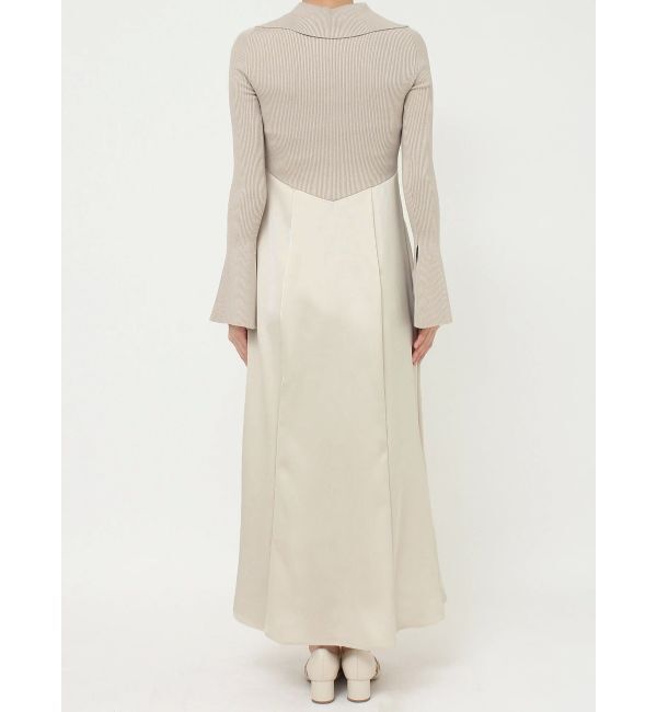 LAGUNAMOON「カラーニットドッキングナローワンピース」|ワンピース|