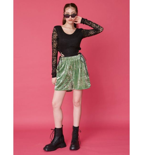 EVRIS「レースアップインソールワークブーツ」|ショートブーツ|