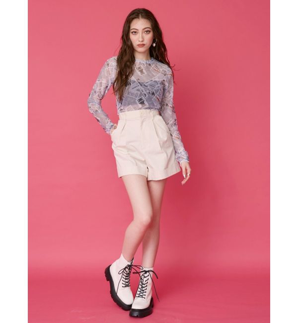 EVRIS「レースアップインソールワークブーツ」|ショートブーツ|