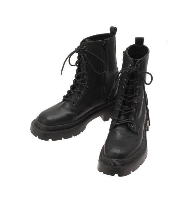 EVRIS「レースアップインソールワークブーツ」|ショートブーツ|