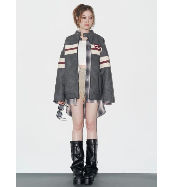 EVRIS「SUNNYチェックオーバーサイズシャツ」|シャツ・ブラウス|