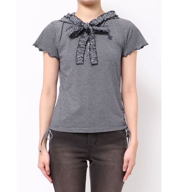 jouetie「フリルカットフーディー」|パーカー|