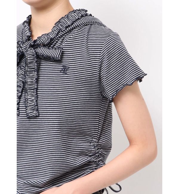 jouetie「フリルカットフーディー」|パーカー|