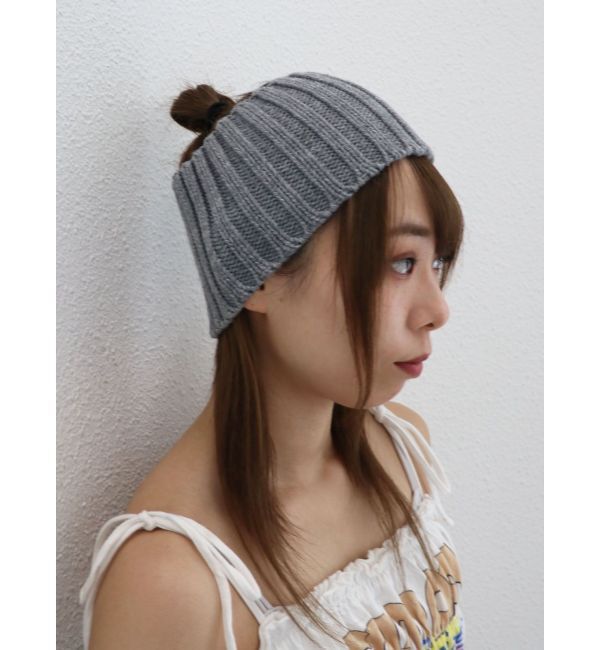 jouetie「ワイドニットターバン」|その他|グレー