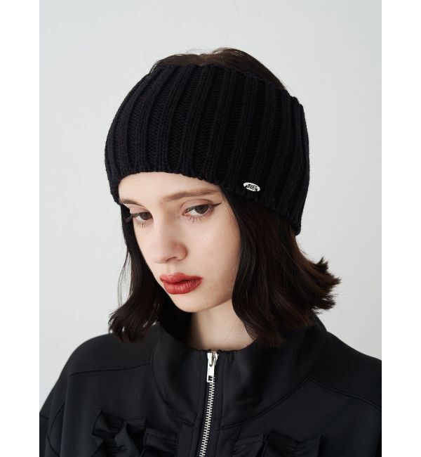 jouetie「ワイドニットターバン」|その他|ブラック